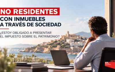 No residentes con inmuebles a través de sociedad: ¿estoy obligado a presentar el Impuesto sobre el Patrimonio?